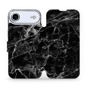 Flipové pouzdro Mobiwear - Apple iPhone Air - V056P Černý mramor
