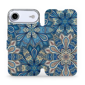 Flipové pouzdro Mobiwear - Apple iPhone Air - V108P Modré mandala květy