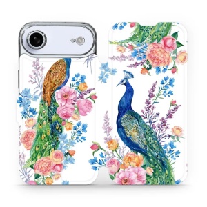 Flipové pouzdro Mobiwear - Apple iPhone Air - MX08S Pávi