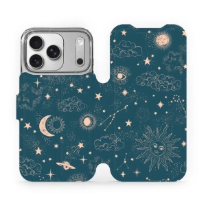 Flipové pouzdro Mobiwear - Apple iPhone 17 Pro - VP14S Magický vesmír