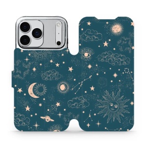 Flipové pouzdro Mobiwear - Apple iPhone 17 Pro Max - VP14S Magický vesmír