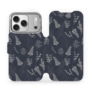Flipové pouzdro Mobiwear - Apple iPhone 17 Pro - VP15S Kapradiny