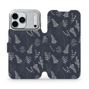 Flipové pouzdro Mobiwear - Apple iPhone 17 Pro Max - VP15S Kapradiny
