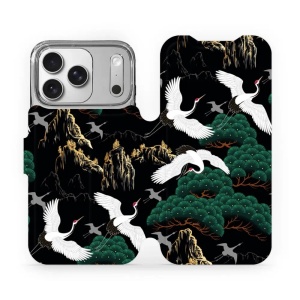 Flipové pouzdro Mobiwear - Apple iPhone 17 Pro - VP16S Jeřábi