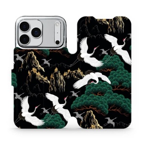 Flipové pouzdro Mobiwear - Apple iPhone 17 Pro Max - VP16S Jeřábi