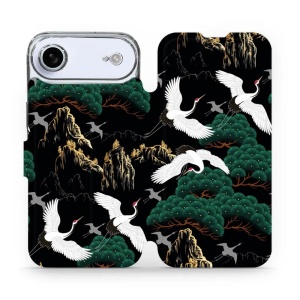 Flipové pouzdro Mobiwear - Apple iPhone Air - VP16S Jeřábi