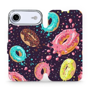 Flipové pouzdro Mobiwear - Apple iPhone Air - VP19S Donutky