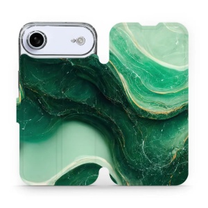 Flipové pouzdro Mobiwear - Apple iPhone Air - VP38S Zelený mramor