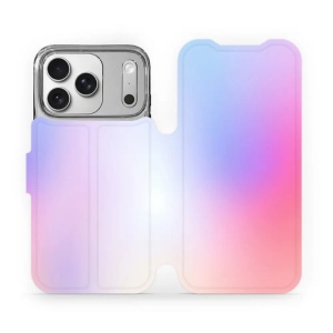 Flipové pouzdro Mobiwear - Apple iPhone 17 Pro - VP65S Nachový odstín