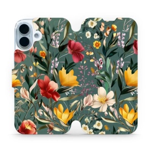 Flipové pouzdro Mobiwear - Apple iPhone 17 - VP71S Na zelené louce