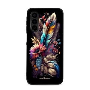 Lesklý kryt Mobiwear Glossy - Samsung Galaxy A17 / A17 5G - G011G Kytice s pírkem
