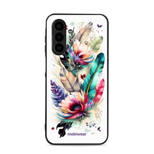 Lesklý kryt Mobiwear Glossy - Samsung Galaxy A17 / A17 5G - G017G Pírka a květy