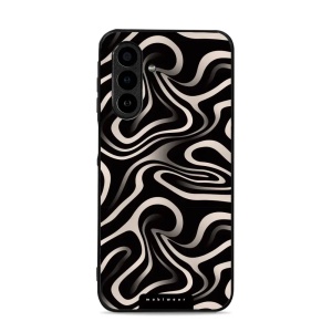 Lesklý kryt Mobiwear Glossy - Samsung Galaxy A17 / A17 5G - GA63G Vlnky a linky