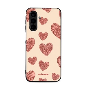 Lesklý kryt Mobiwear Glossy - Samsung Galaxy A17 / A17 5G - GP93G Otisk srdce