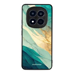 Lesklý kryt Mobiwear Glossy - Xiaomi Redmi Note 15 Pro 5G - G024G - Zlatavý a zelenkavý mramor