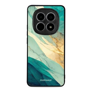 Lesklý kryt Mobiwear Glossy - Xiaomi Redmi Note 15 5G - G024G - Zlatavý a zelenkavý mramor
