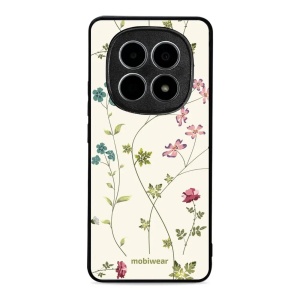 Lesklý kryt Mobiwear Glossy - Xiaomi Redmi Note 15 5G - G035G - Tenké rostlinky s květy