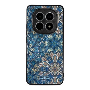 Lesklý kryt Mobiwear Glossy - Xiaomi Redmi Note 15 5G - G038G - Modré mandala květy