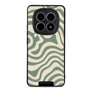 Lesklý kryt Mobiwear Glossy - Xiaomi Redmi Note 15 5G - GA57G Zelené a béžové zkrouceniny