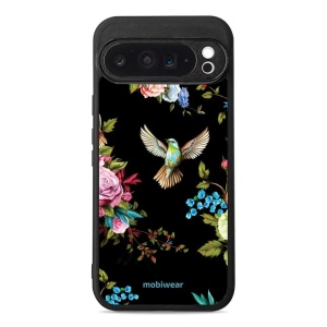 Lesklý kryt Mobiwear Glossy - Google Pixel 9 Pro XL - G041G - Ptáček a květy