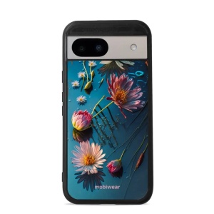 Lesklý kryt Mobiwear Glossy - Google Pixel 8A - G013G Květy na hladině