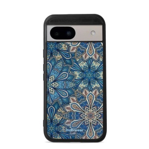 Lesklý kryt Mobiwear Glossy - Google Pixel 8A - G038G - Modré mandala květy