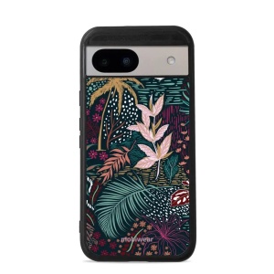 Lesklý kryt Mobiwear Glossy - Google Pixel 8A - G043G - Temná flóra