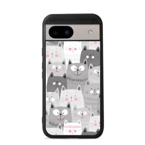 Lesklý kryt Mobiwear Glossy - Google Pixel 8A - G045G - Kočičky