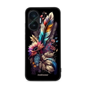Lesklý kryt Mobiwear Glossy - Xiaomi Poco F7 - G011G Kytice s pírkem