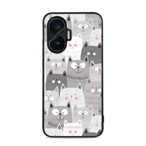 Lesklý kryt Mobiwear Glossy - Xiaomi Poco F7 - G045G - Kočičky
