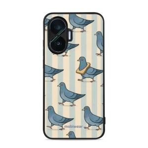 Lesklý kryt Mobiwear Glossy - Xiaomi Poco F7 - GP91G Holubi