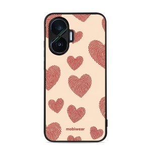 Lesklý kryt Mobiwear Glossy - Xiaomi Poco F7 - GP93G Otisk srdce