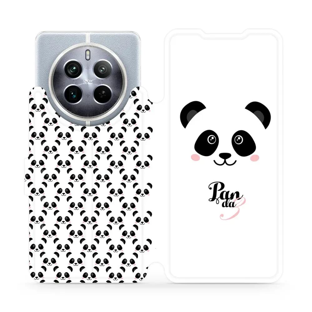 Flipové pouzdro Mobiwear - Realme 12 5G - M030P Panda Amálka