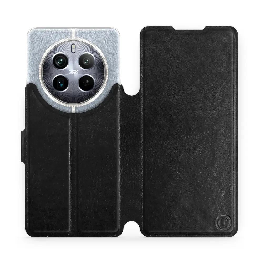 Flipové pouzdro Mobiwear - Realme 12 Pro 5G - Černé a šedé