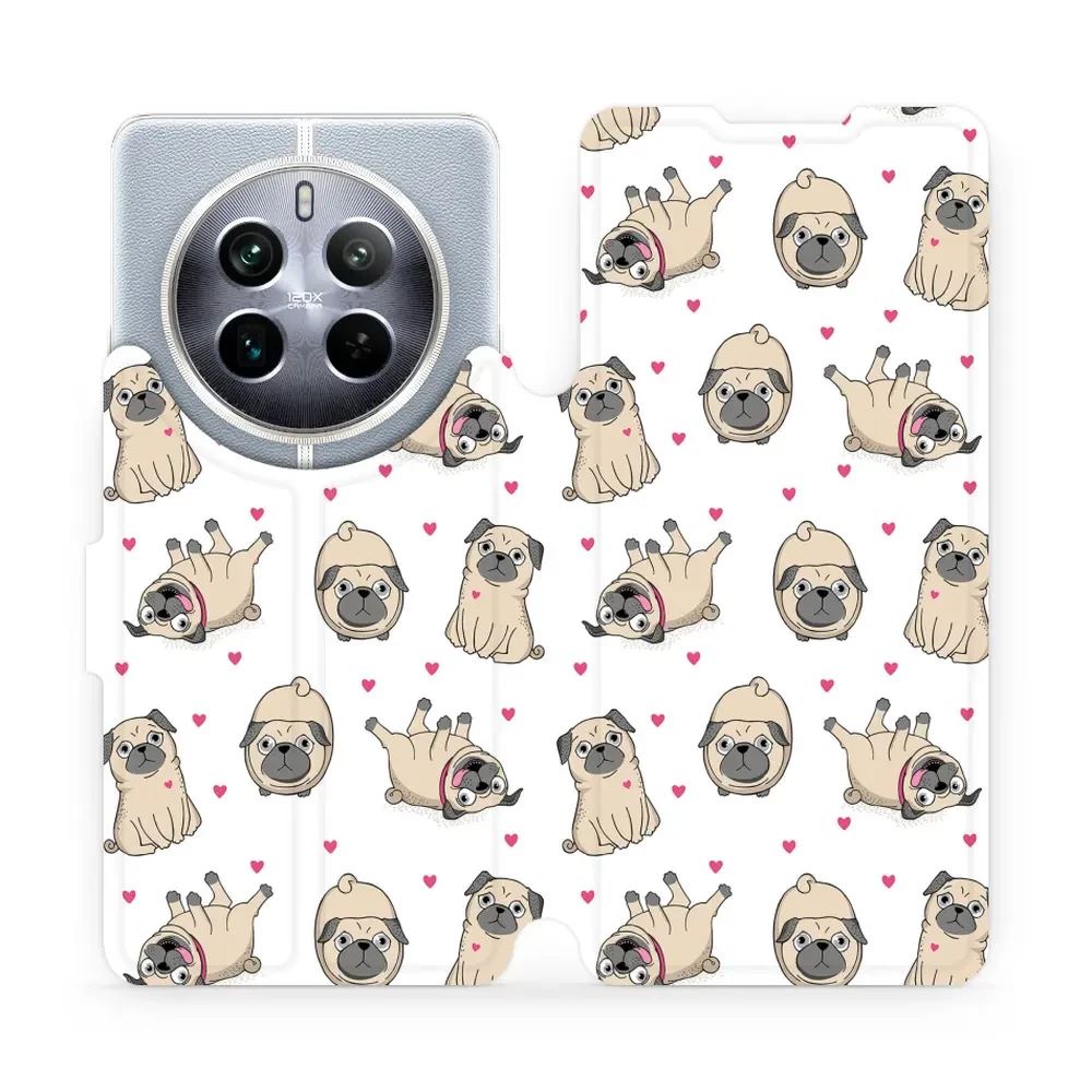 Flipové pouzdro Mobiwear - Realme 12 Pro 5G - M097P Mopsíci