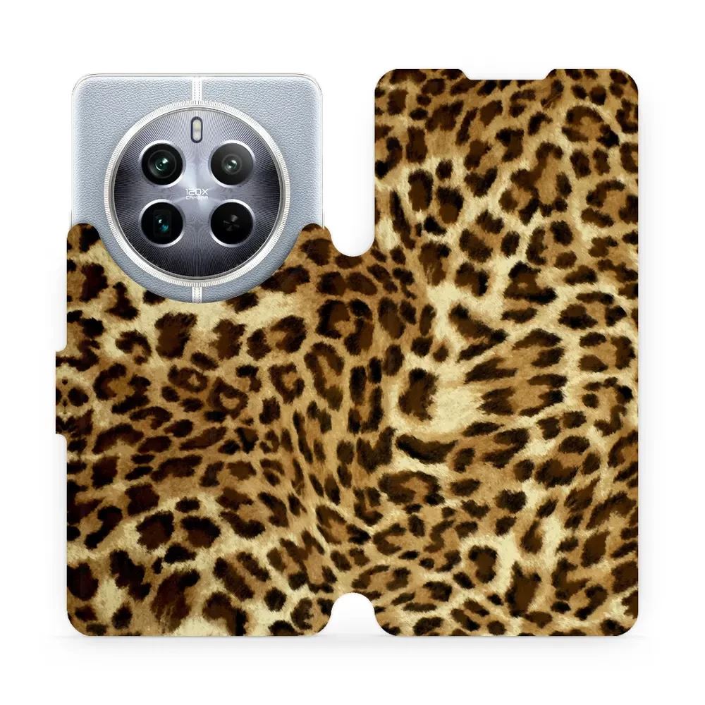 Flipové pouzdro Mobiwear - Realme 12 Pro Plus 5G - VA33P Leopardí vzor