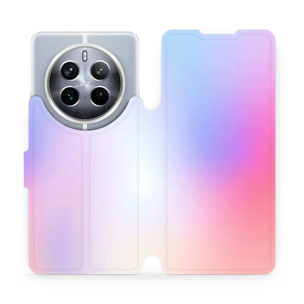 Flipové pouzdro Mobiwear - Realme 12 Pro Plus 5G - VP65S Nachový odstín