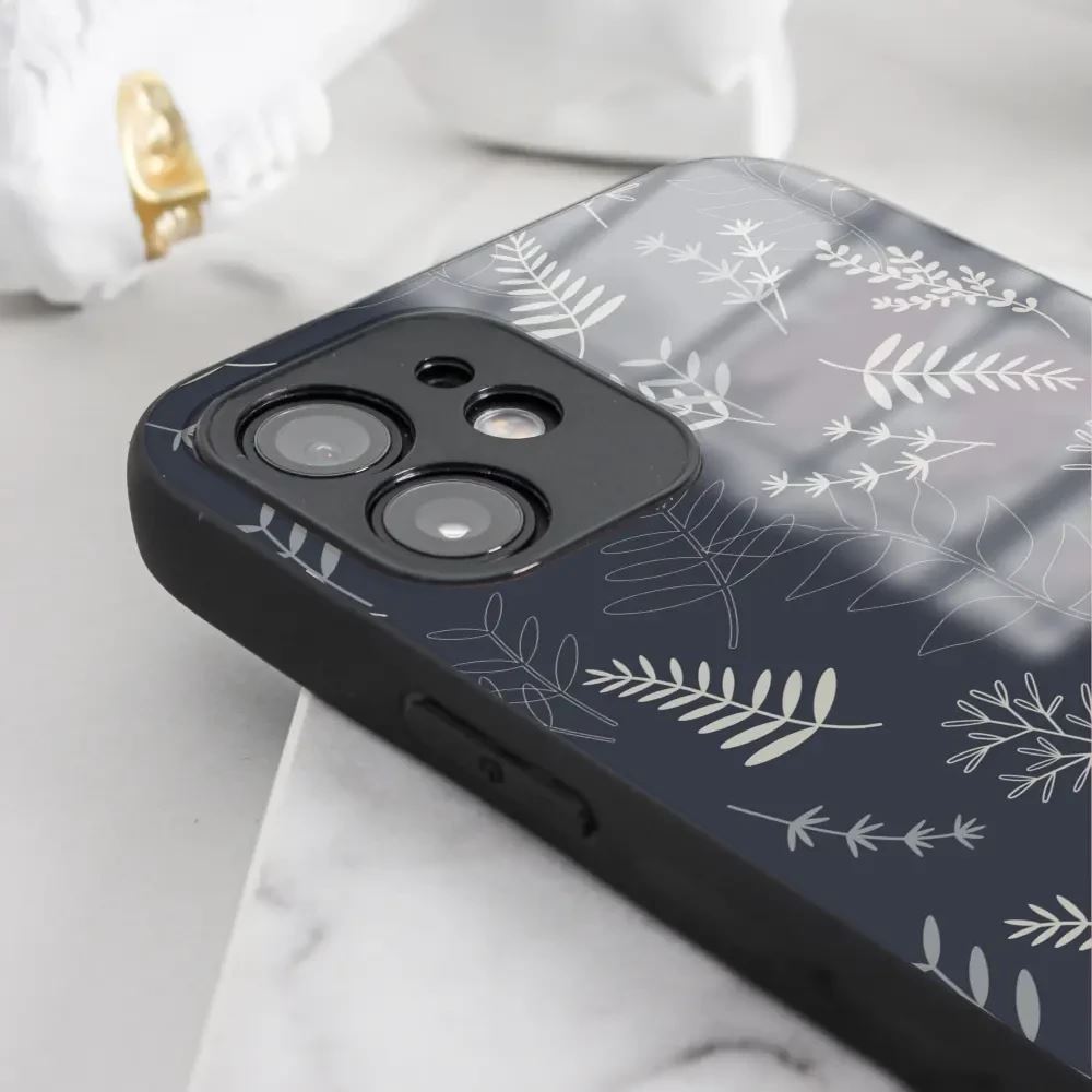 Lesklý kryt na mobil Samsung Galaxy Z Fold7 - Mobiwear Glossy G044G, kapradiny