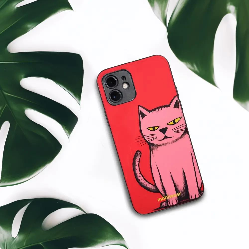 Lesklý kryt na mobil Honor 600 Lite - Mobiwear Glossy G054G, kocourek