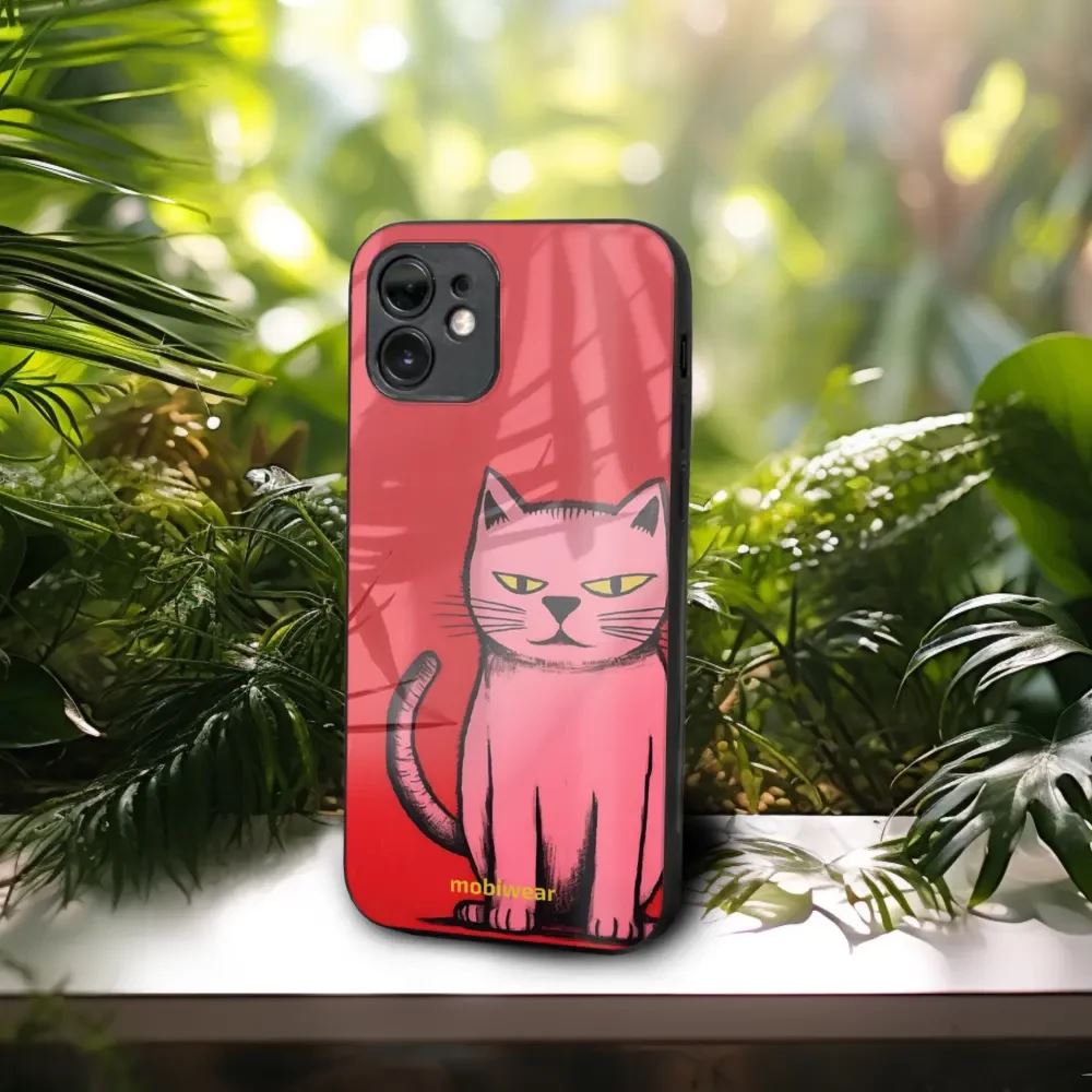 Lesklý kryt na mobil Honor 600 Lite - Mobiwear Glossy G054G, kocourek