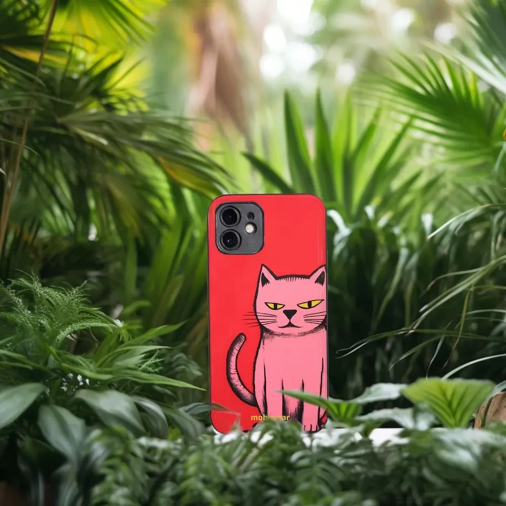 Lesklý kryt na mobil Honor 600 Lite - Mobiwear Glossy G054G, kocourek