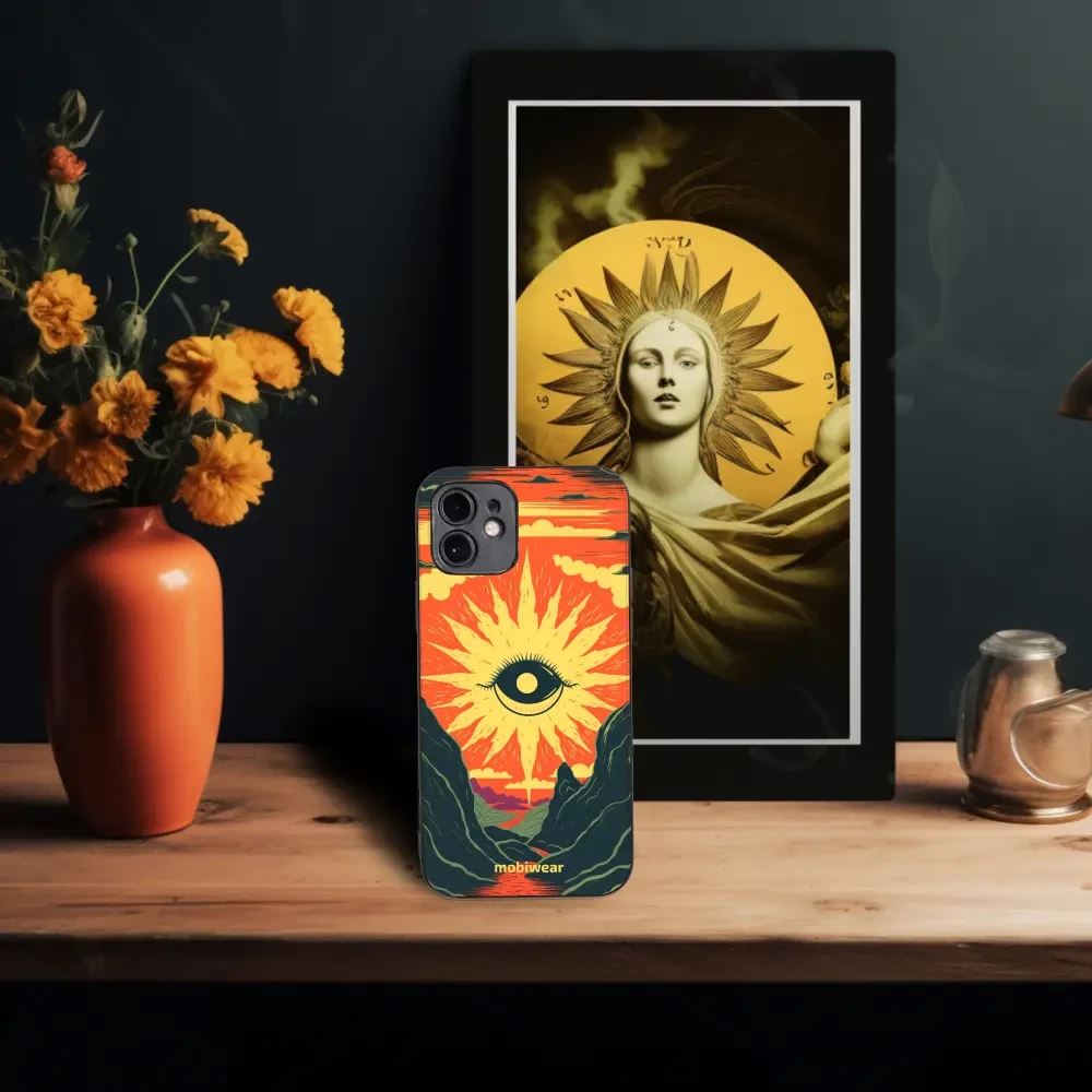 Lesklý kryt na mobil Honor 600 Lite - Mobiwear Glossy G055G, sluneční oko