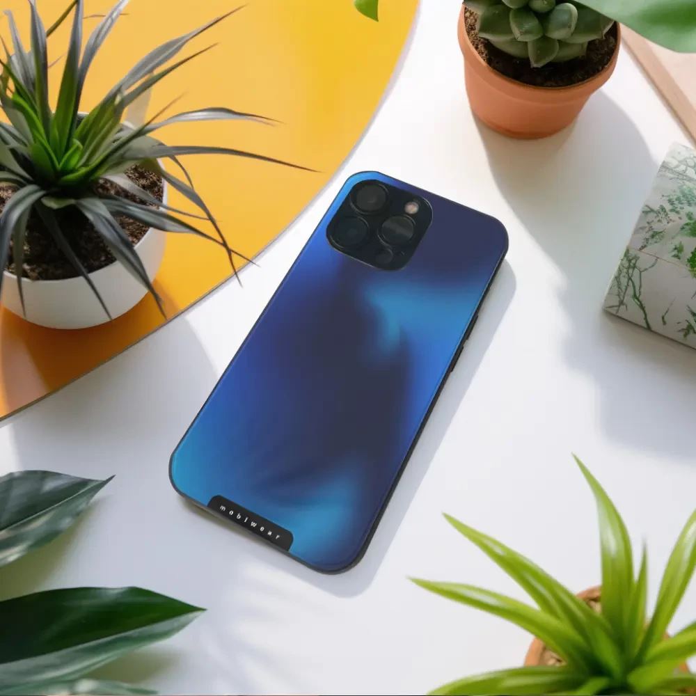 Lesklý kryt na mobil Honor 600 Lite - Mobiwear Glossy G068G, modrý odstín