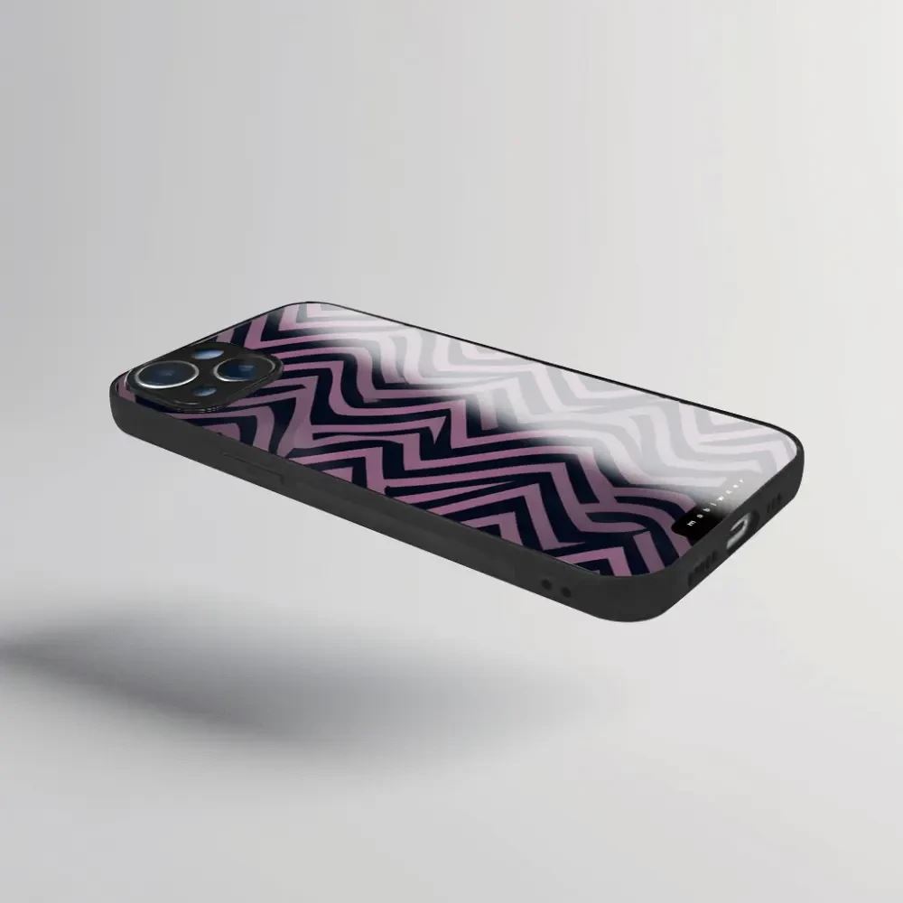 Lesklý kryt na mobil Samsung Galaxy Z Fold7 - Mobiwear Glossy GA55G, fialové klikyháky