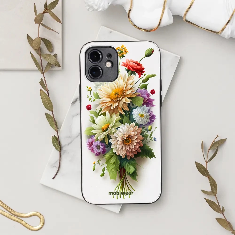 Lesklý kryt Mobiwear Glossy - Xiaomi Poco X6 Pro 5G - G016G Luční kytice - VÝPRODEJ
