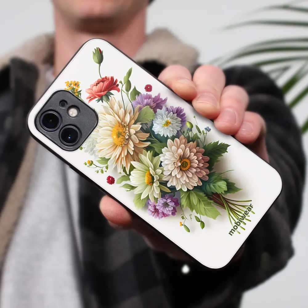 Lesklý kryt Mobiwear Glossy - Xiaomi Poco X6 Pro 5G - G016G Luční kytice - VÝPRODEJ