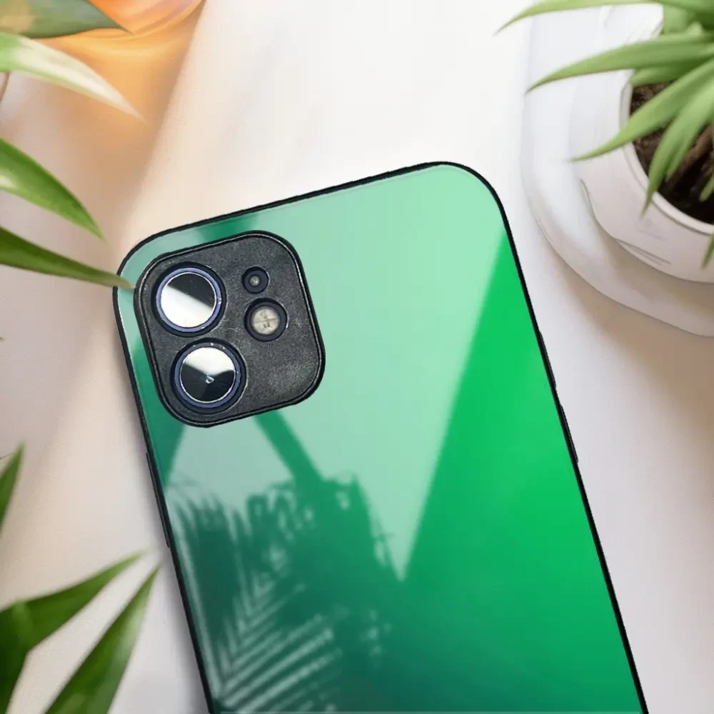 Lesklý kryt Mobiwear Glossy - Samsung Galaxy A25 5G - G061G Zelený odstín