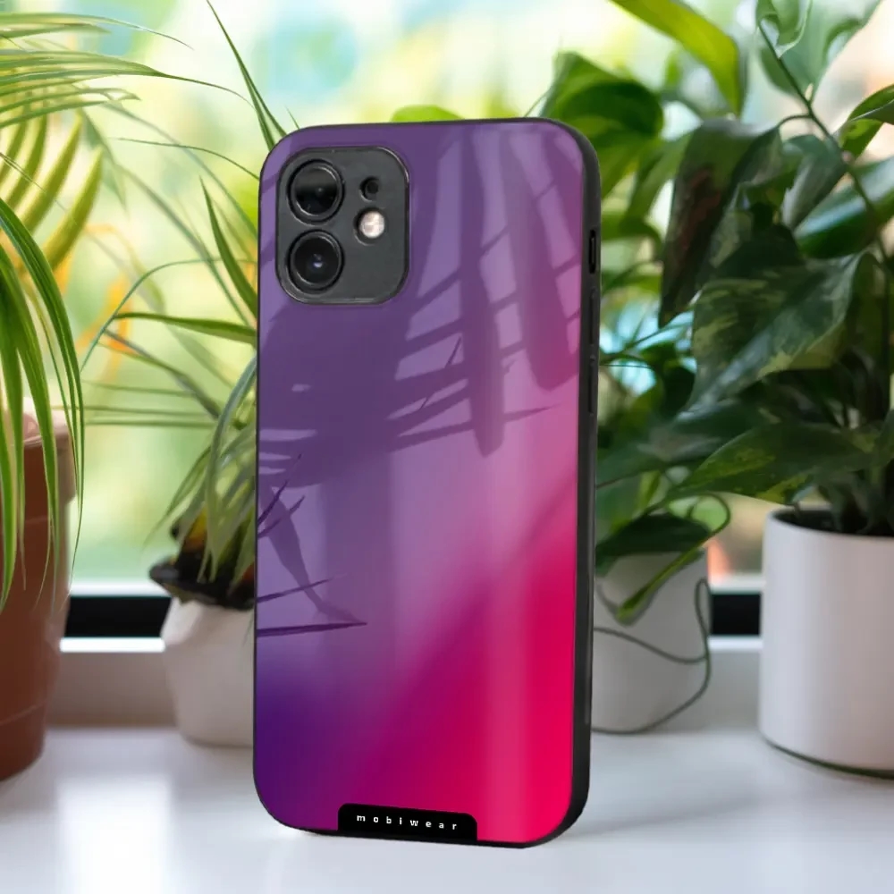 Lesklý kryt Mobiwear Glossy - Samsung Galaxy A25 5G - G067G Fialový a růžový odstín