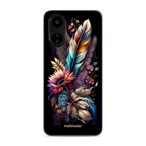 Lesklý kryt Mobiwear Glossy - Xiaomi Redmi 13C - G011G Kytice s pírkem