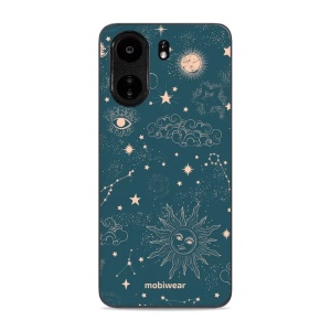 Lesklý kryt Mobiwear Glossy - Xiaomi Redmi 13C - G047G - Magický vesmír